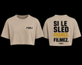 Crop Top Oversize SAND