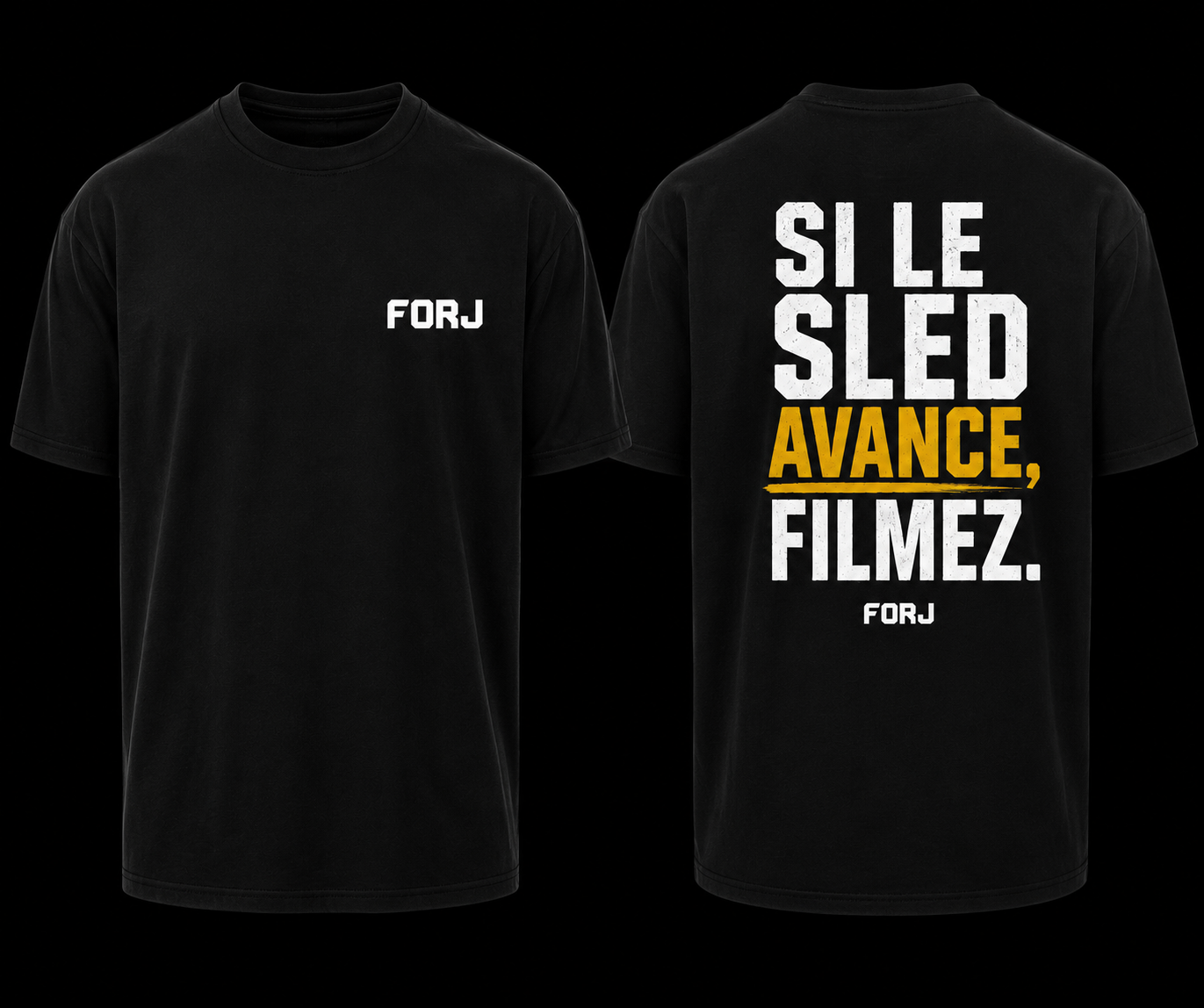 T-Shirt Oversize BLACK